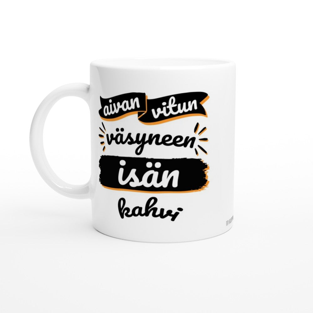 Vitun väsyneen isän kahvi | Kahvikuppi 330ml