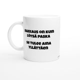 Rakkaus on kuin löysä paska | Kahvikuppi 330ml