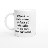 Ystävä on kuin muna | Kahvikuppi 330ml
