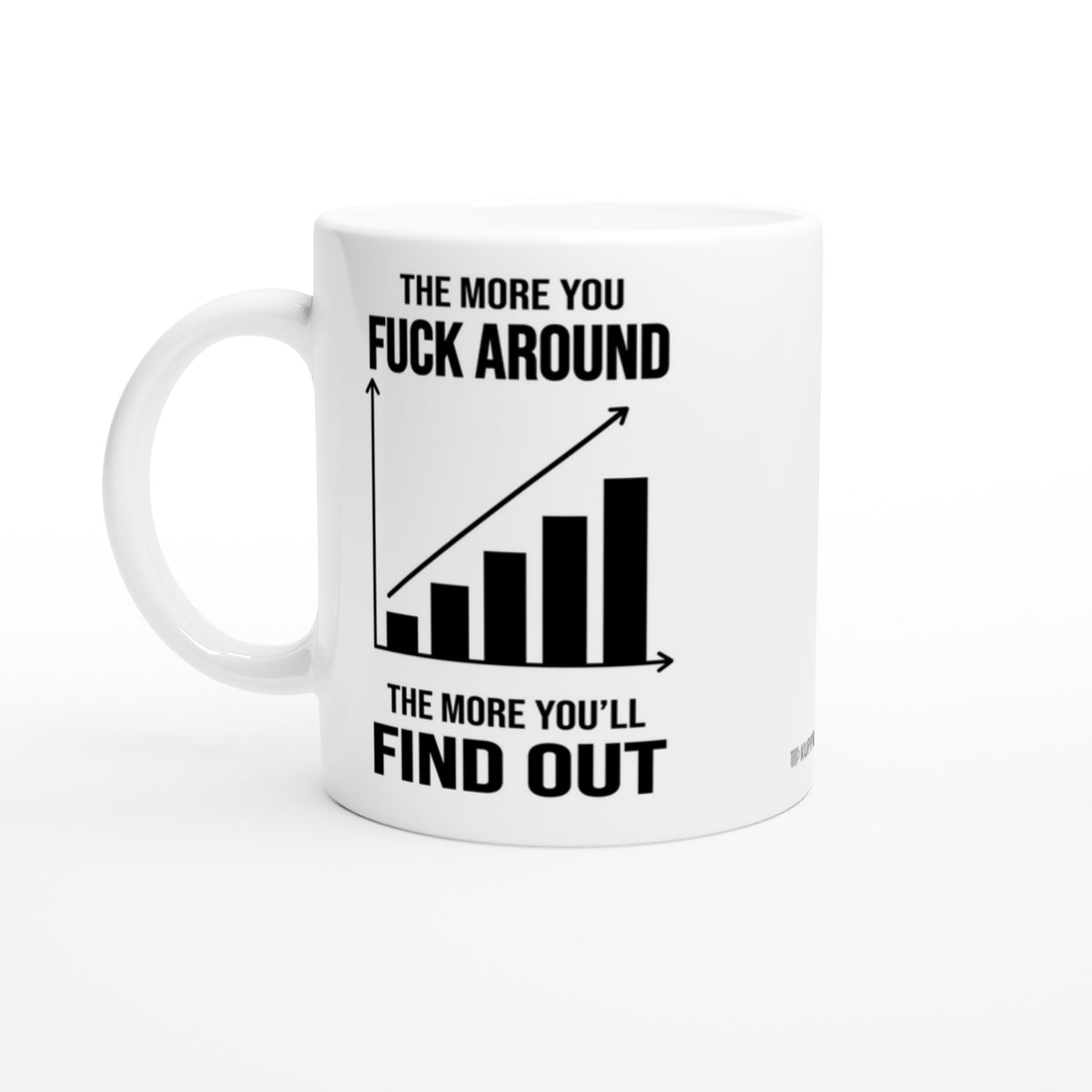 The more you fuck around the more you find out | Kahvikuppi 330ml (0523)