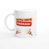 Vittu mitä paskaa - 10 vuotta | Kahvikuppi 330ml (0256)