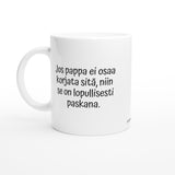 Jos pappa ei osaa korjata | Kahvikuppi 330ml (0521)