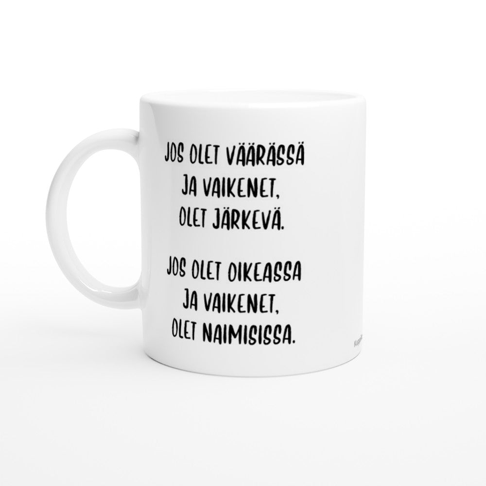 Jos olet väärässä Kahvikuppi 330ml