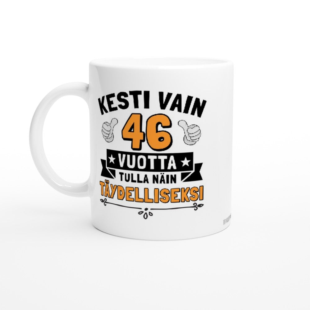Kesti vain 46 vuotta | Kahvikuppi 330ml