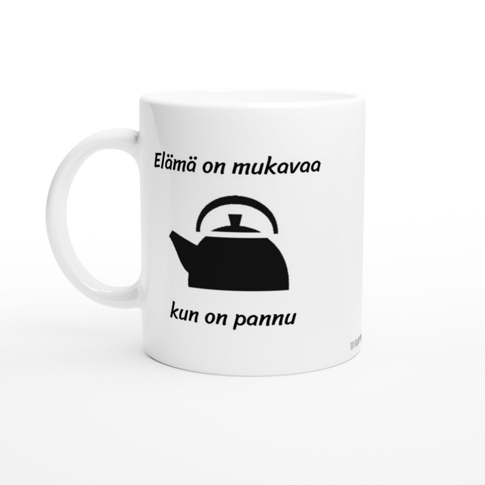 Elämä on mukavaa | Kahvikuppi 330ml