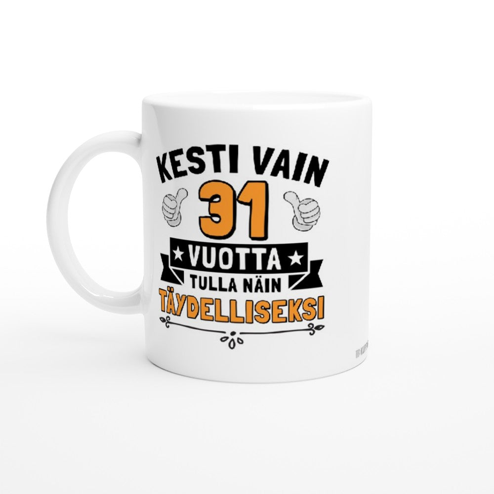 Kesti vain 31 vuotta | Kahvikuppi 330ml