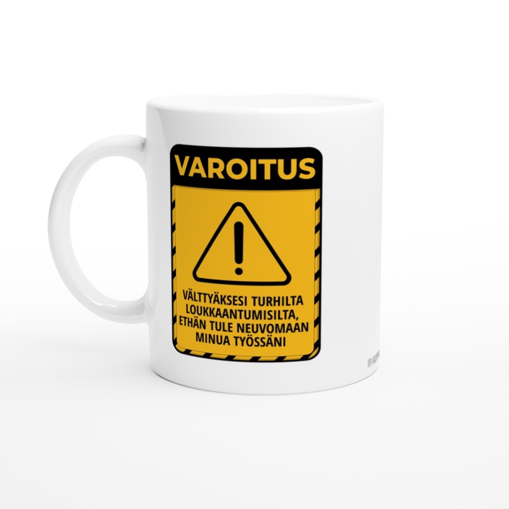 Varoitus | Kahvikuppi 330ml (0110)
