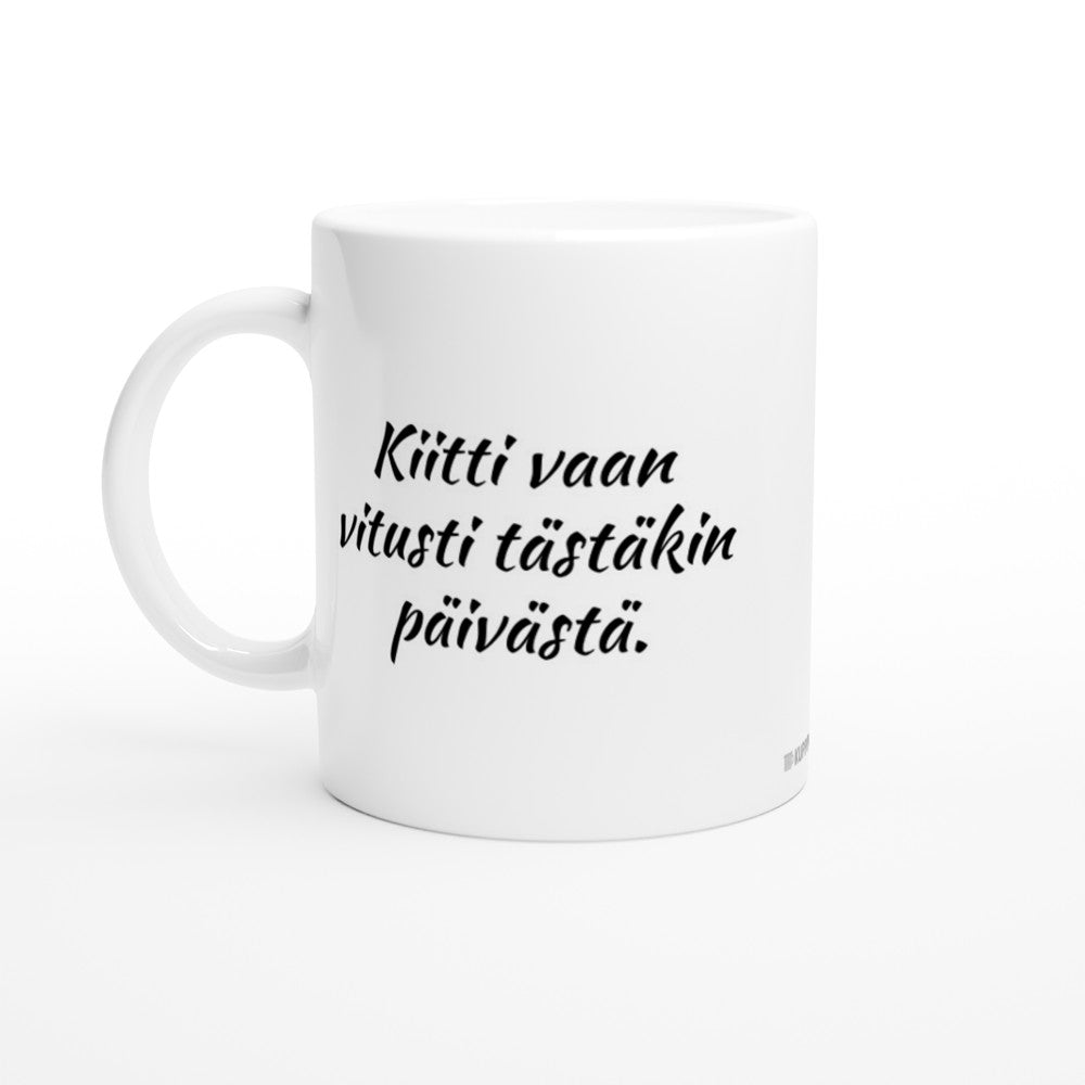 Kiitti vaan vitusti | Kahvikuppi 330ml