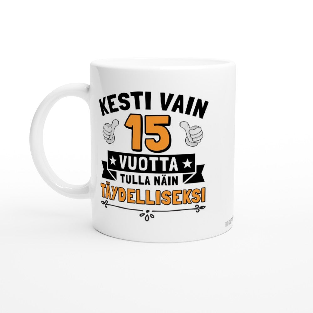 Kesti vain 15 vuotta | Kahvikuppi 330ml