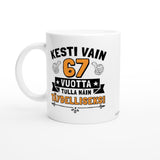 Kesti vain 67 vuotta | Kahvikuppi 330ml