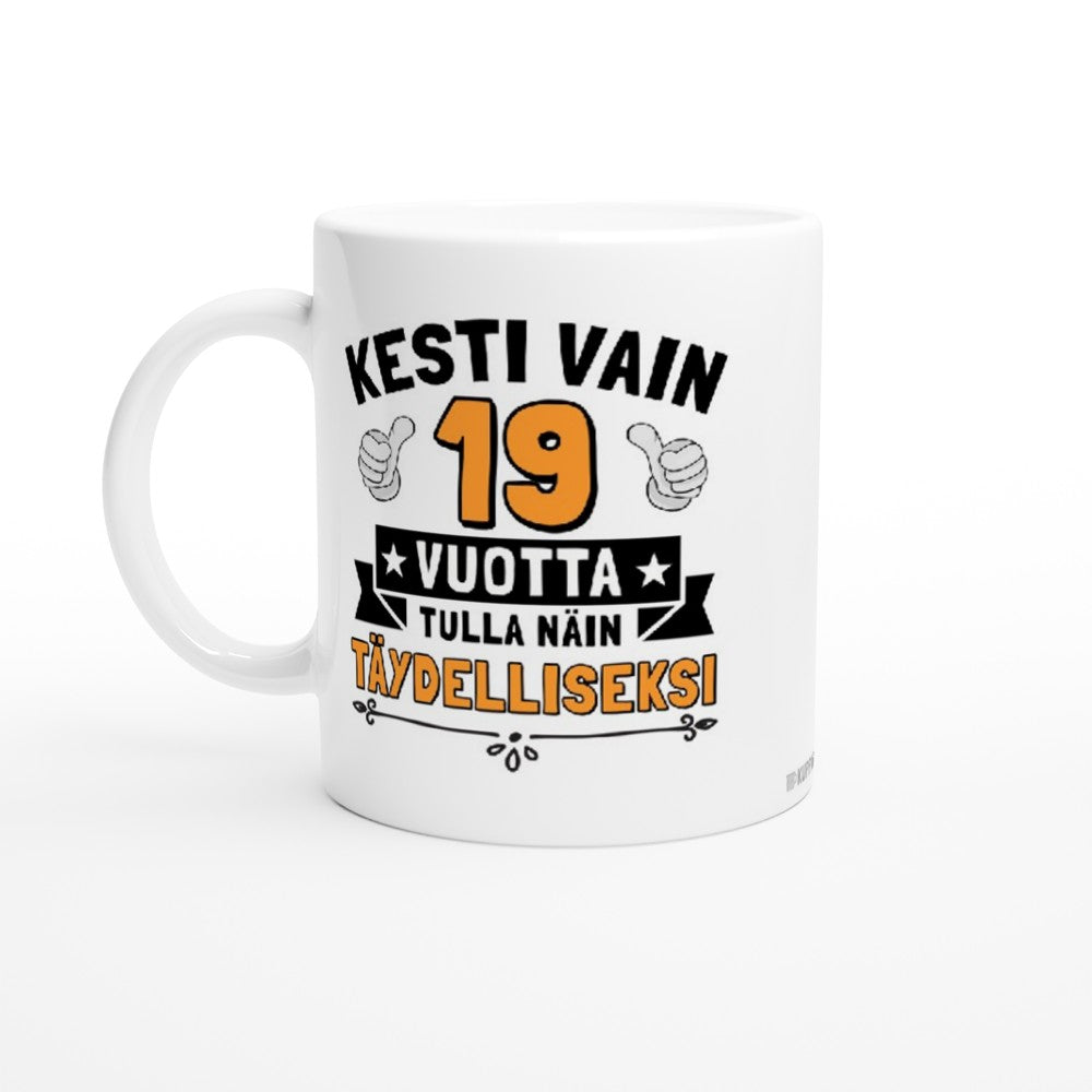 Kesti vain 19 vuotta | Kahvikuppi 330ml