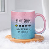 Aikuisuus 1/5 (0137) | Glittermuki 330ml