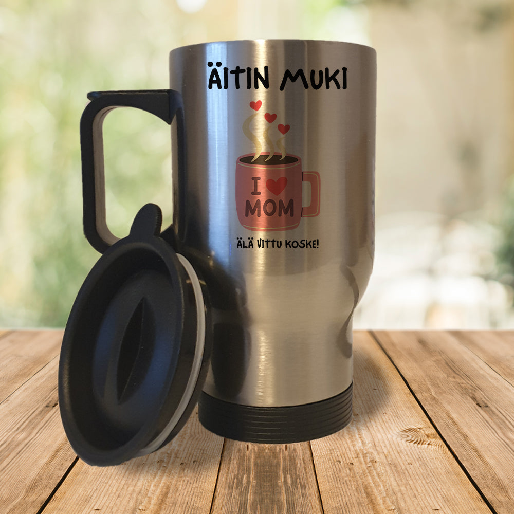 Äitin muki (0160) | Termosmuki 3,9dl