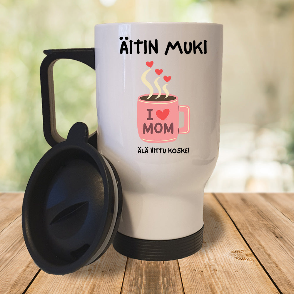 Äitin muki (0160) | Termosmuki 3,9dl