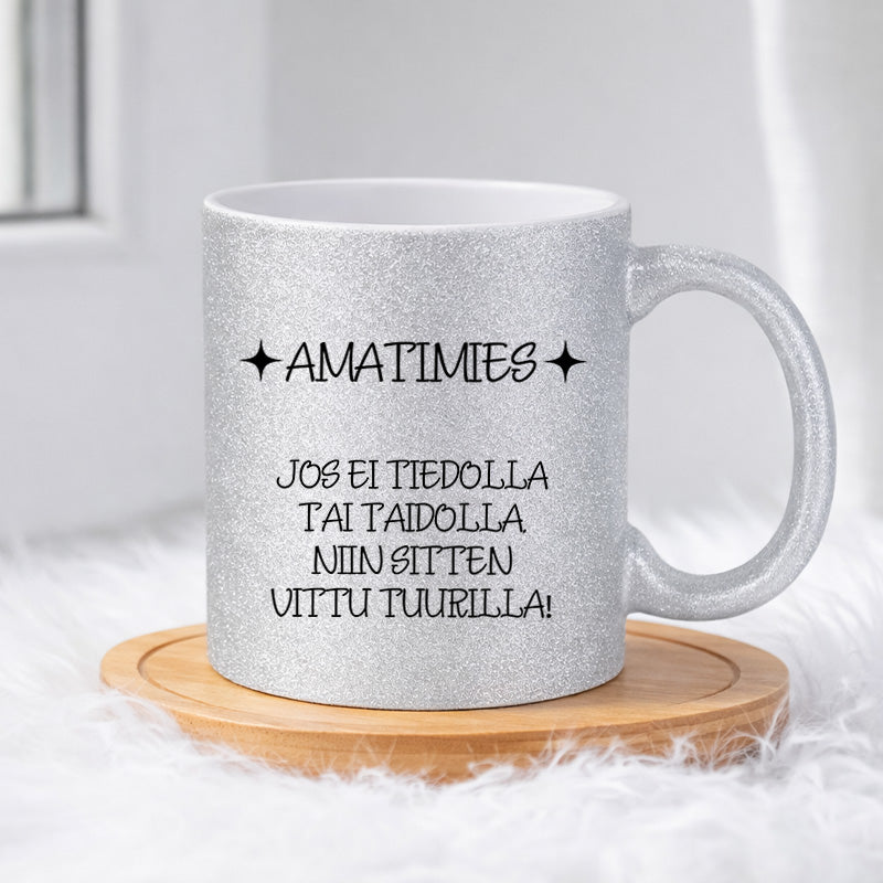 Amatimies (0350) | Glittermuki 330ml