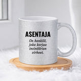 Asentaja (0016)  | Glittermuki 330ml