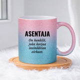 Asentaja (0016)  | Glittermuki 330ml