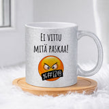 Ei vittu mitä paskaa! %#!?@ (0252) | Glittermuki 330ml