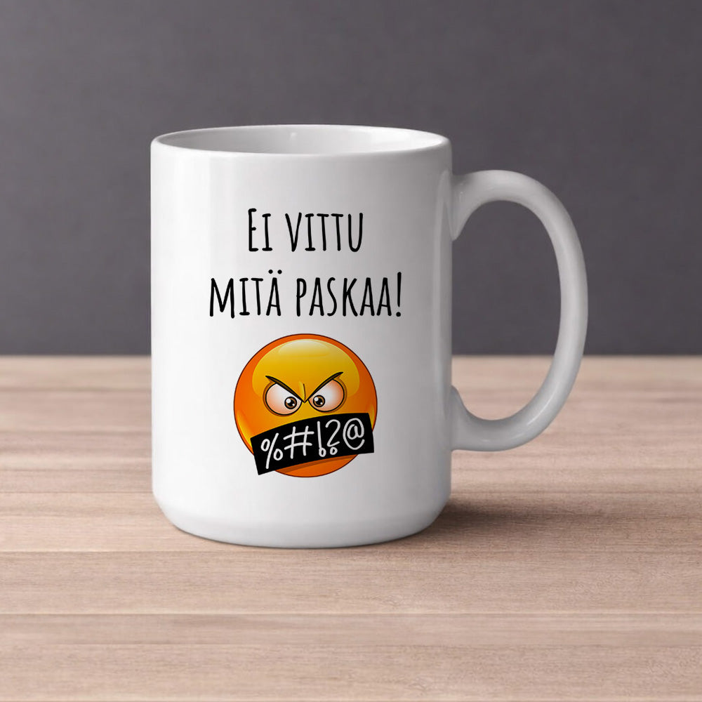 Ei vittu mitä paskaa (0252) | Kahvikuppi 440ml