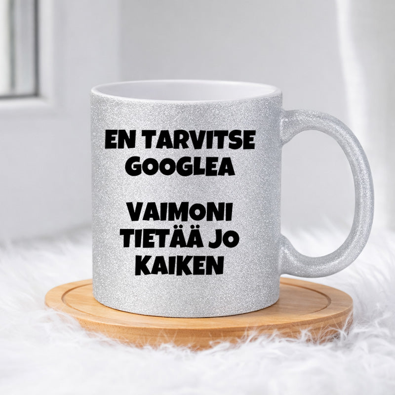 En tarvitse googlea (0332) | Glittermuki 330ml