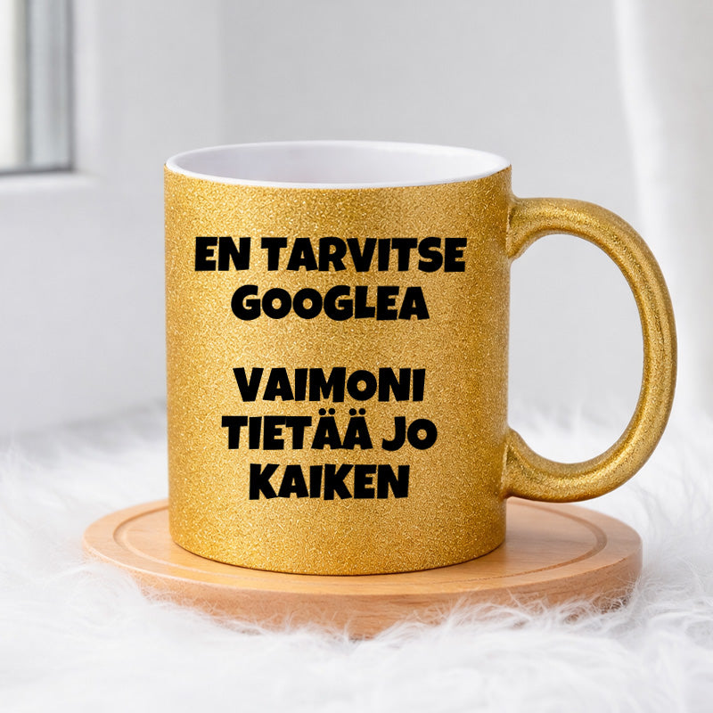 En tarvitse googlea (0332) | Glittermuki 330ml