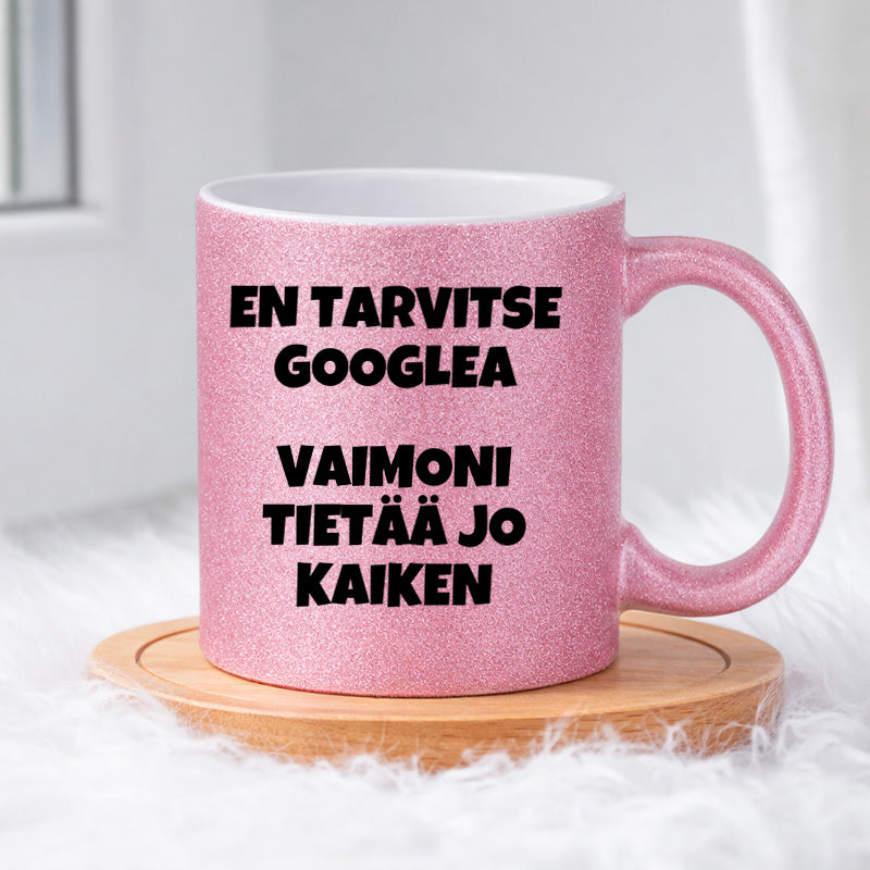 En tarvitse googlea (0332) | Glittermuki 330ml