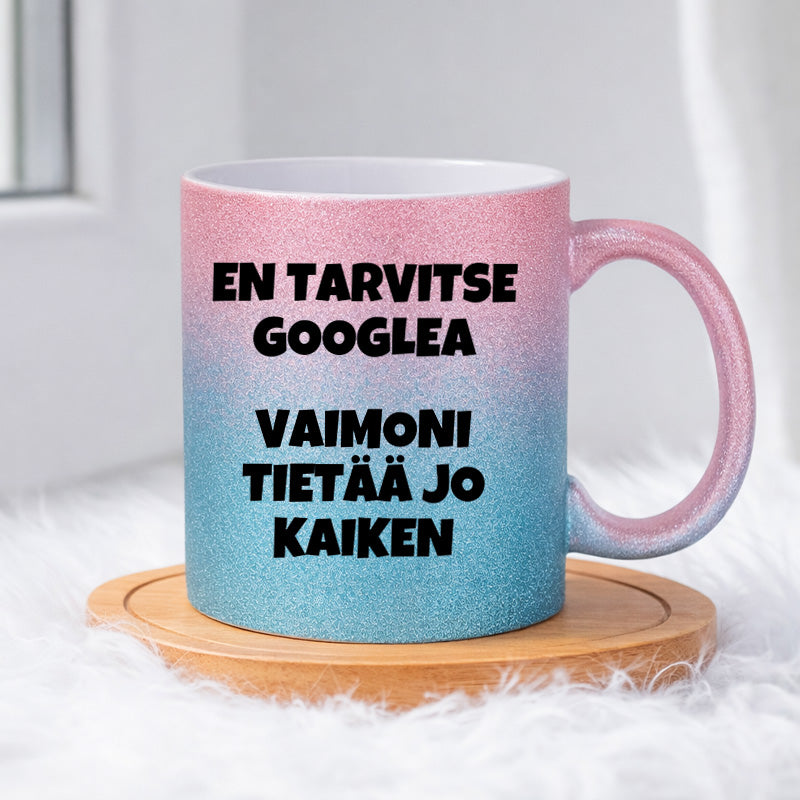 En tarvitse googlea (0332) | Glittermuki 330ml