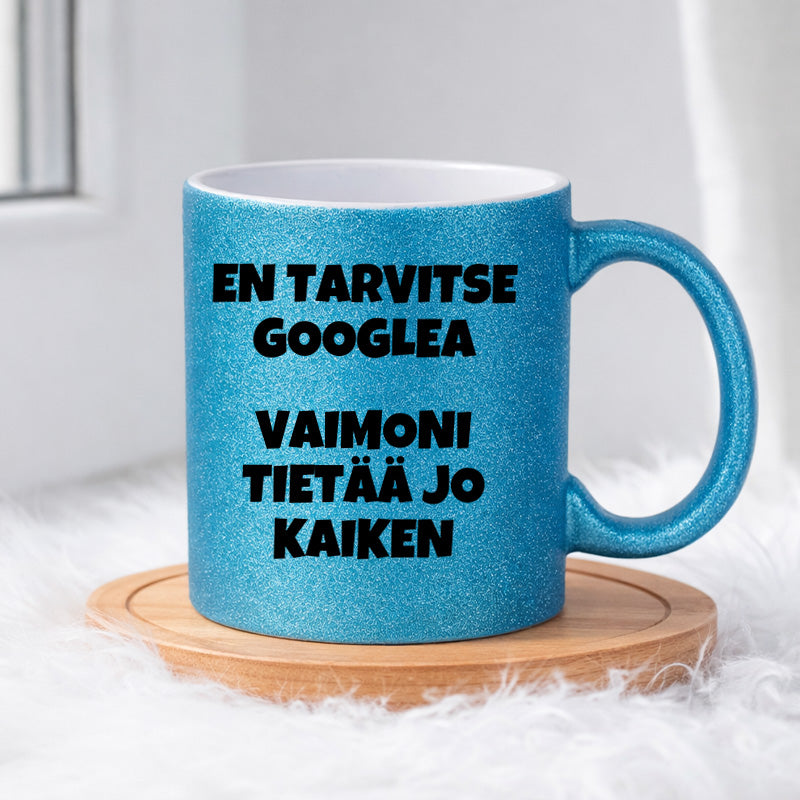 En tarvitse googlea (0332) | Glittermuki 330ml