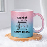 Eri päivä, samaa paskaa (0058) | Glittermuki 330ml