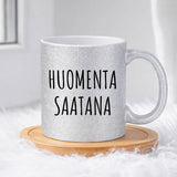 Huomenta saatana (0579) | Glittermuki 330ml