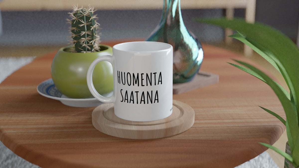 Huomenta saatana | Kahvikuppi 330ml (0579)