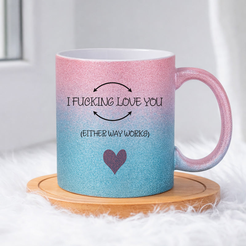 I fucking love you (0265) | Glittermuki 330ml