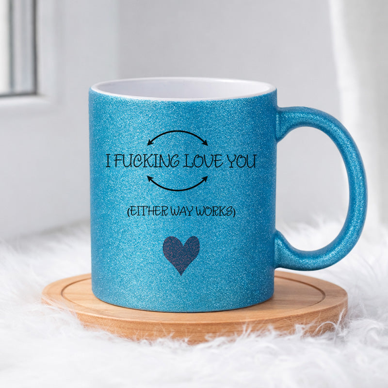 I fucking love you (0265) | Glittermuki 330ml
