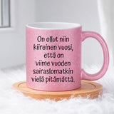 Ihan vitun kiire vuosi (0119) | Glittermuki 330ml