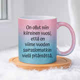 Ihan vitun kiire vuosi (0119) | Glittermuki 330ml