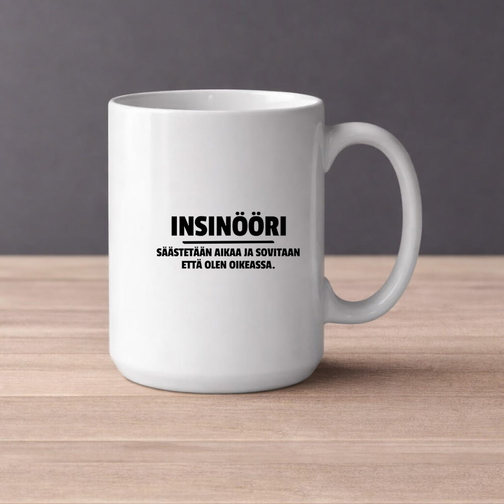 Insinööri (0502) | Kahvikuppi 440ml