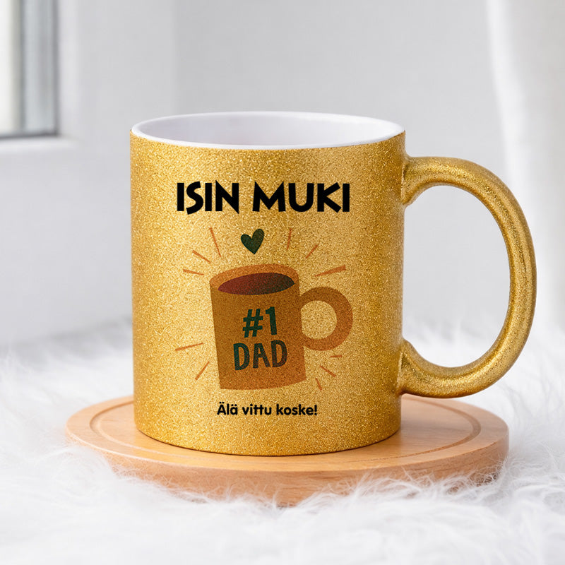 Isin muki (0033) | Glittermuki 330ml