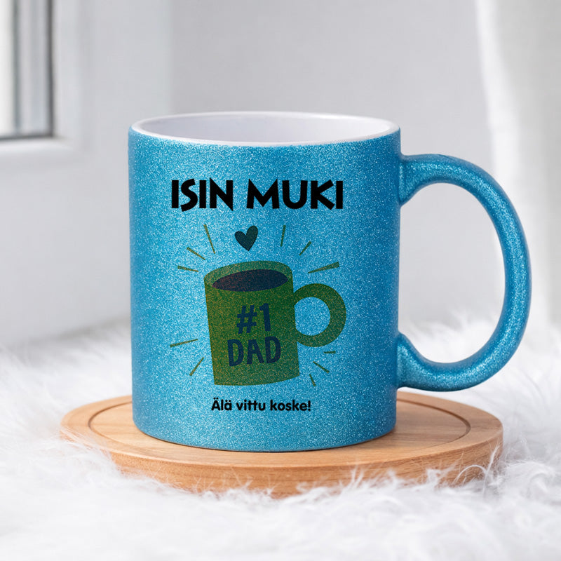 Isin muki (0033) | Glittermuki 330ml
