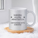 Kaikkien alojen asiantuntija (0524) | Glittermuki 330ml