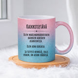 Kaikkitietävä (0355) | Glittermuki 330ml