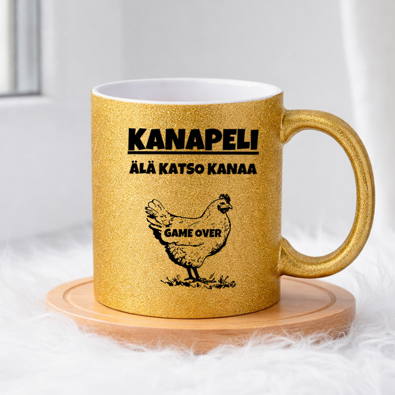 Kanapeli (0498) | Glittermuki 330ml