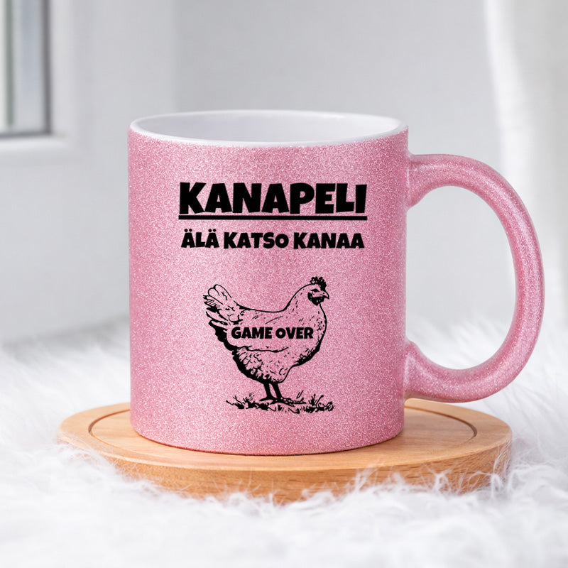 Kanapeli (0498) | Glittermuki 330ml