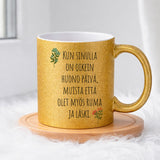 Kun sinulla on huono päivä (0153) | Glittermuki 330ml