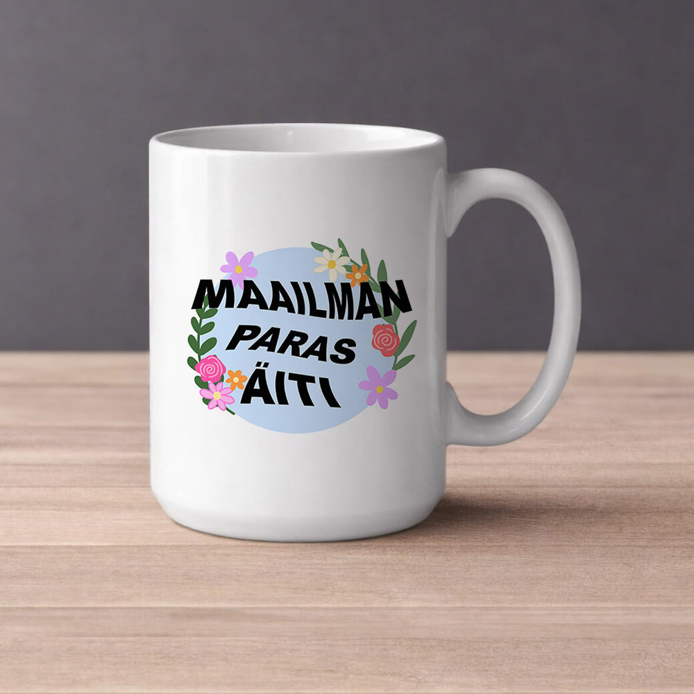 Maailman paras äiti (0047) | Kahvikuppi 440ml