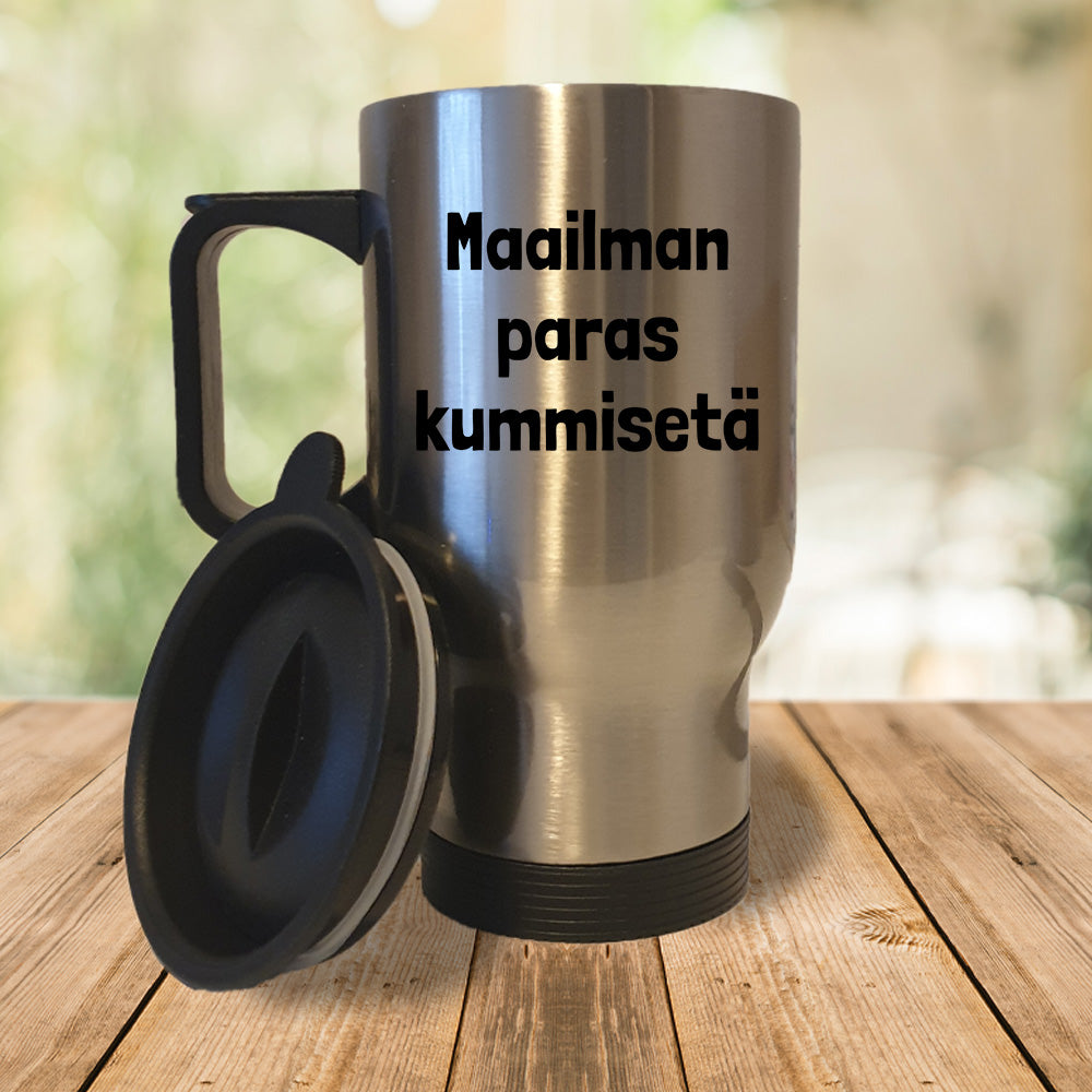 Maailman paras kummisetä (0096) | Termosmuki 3,9dl