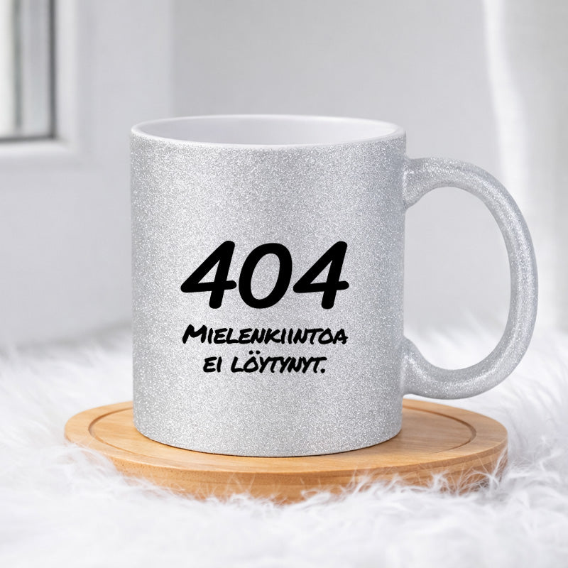 Mielenkiintoa ei löytynyt (0129) | Glittermuki 330ml