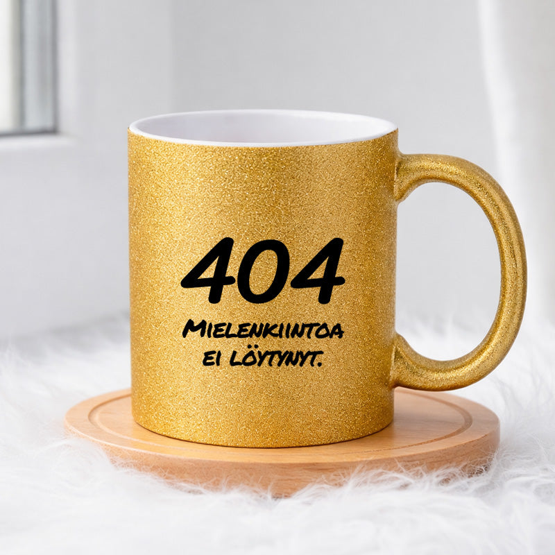 Mielenkiintoa ei löytynyt (0129) | Glittermuki 330ml