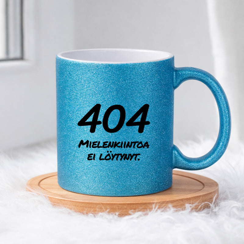 Mielenkiintoa ei löytynyt (0129) | Glittermuki 330ml