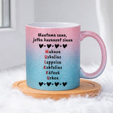 Muutama sana, jotka kuvaavat sinua (0340) | Glittermuki 330ml