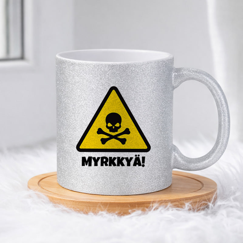 Myrkkyä! (0308) | Glittermuki 330ml